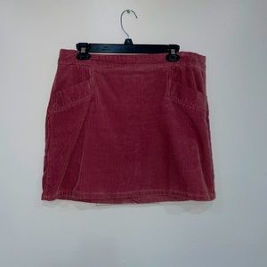 Velvet skirt
